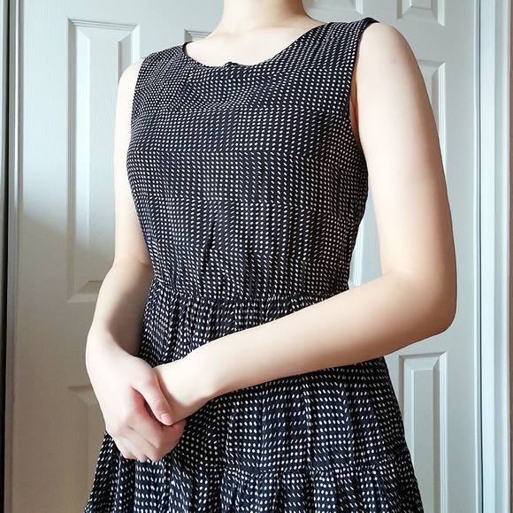 Black polka dot dress - Picture 2 of 6